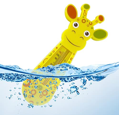 NEUES Baby-sicheres schwimmendes Badethermometer, Badethermometer, Giraffen-Baby-Badewassertemperatur-Thermometer, Sicherheitsprodukte für das Kinderbad