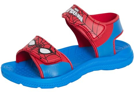 SPIDER-MAN Marvel Sandalen für Jungen, Sommer-Slider, wasserdichte Eva-Strandschuhe