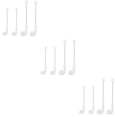 KOMBIUDA 3er-Set Reinigungsbürsten Für Flaschen Biegsame Bürste Für Flaschen Weingläser Tassen Töpfe Robust Und Einfach Zu Verwenden 4 Stück X 3