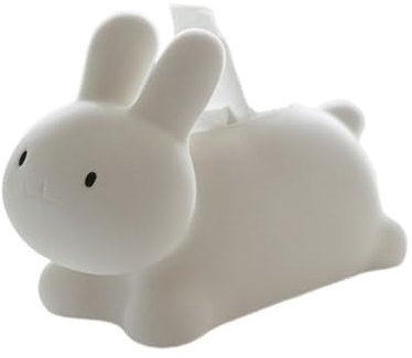 Kosmetiktücher Box Kleine, personalisierte, süße Taschentuchbox in Kaninchenform for den Haushalt, for Wohnzimmer, Couchtisch, Esstisch, Schlafzimmer, skandinavische Schubladenbox für Esszimmer Badezi