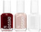 Essie Classic Nail Polish Trio: Ballet Slippers, Blanc, Bordeaux