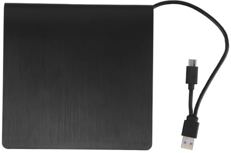 jojofuny Lecteur DVD Externe USB Type-c Lecteur CD Portable pour Ordinateur Compatible avec Pc Et Design Compact Et pour Musique Et Films