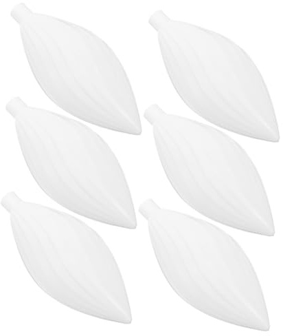 Tofficu 6 pezzi Paralumi in Plastica Forma Bocciolo Coperture Decorative per Lampade da per Decorazioni Matrimonio Feste e Illuminazione Percorsi