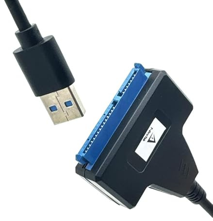 Câble adaptateur SATA vers USB 3.0 pour disque dur interne HP (703267-001)