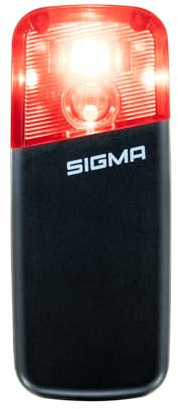 SIGMA RECO 80 LINK | Radar-Rücklicht mit LED-Bremslicht | StVZO konform | Bremslicht & Notbremslicht-Funktion | LINK Funktion mit der Aura 100 | wiederaufladbar via USB-C | Fahrrad Rücklicht