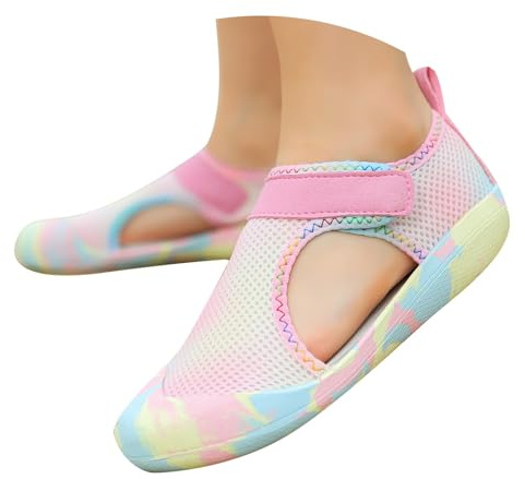 Barefoot Shoes Bambino Scarpe Barefoot Bambino in Tela da Trekking Ragnetto per Scoglio Mocassino Estivo Bimba Scarponcini 24 Arrampicata Bambini Sandali 30 Acqua Bianche Bambina Calzature 31