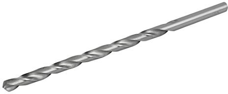 sourcing map Broca Fresadora espiral color plateado 8,5 mm Perforación diámetro 200 mm Longitud debrocaHSS redonda
