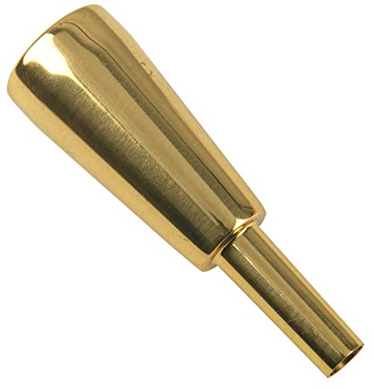 1Pcs Yootones 9.8mm Outer Diameter 3C Heavy-Duty Trumpet Mouthpiece Compatible with Trumpet Accessories (Gold)