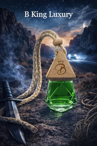b_king_luxury Diamant Holzkappe Männer 7ml - Autoparfüm - Autolufterfrischer - Autoduft (Sauvage)