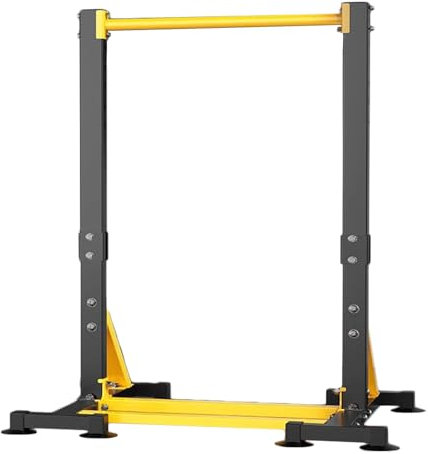 LYUCAYHQ Power Tower Power Rack, Klimmzugstange Freistehend, Trainingsstation für Das Heim-Fitnessstudio, Höhenverstellbares Heim-Krafttrainings-Fitnessgerät