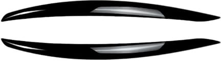 zjlgs Frontstostange Lippenspoiler Splitter für BMW 3 Series E90 M3 E92 E93 Early Stage, Auto Frontlippe Frontspoiler Ersatz Frontstostange Seitenspoiler Eckverkleidung,A