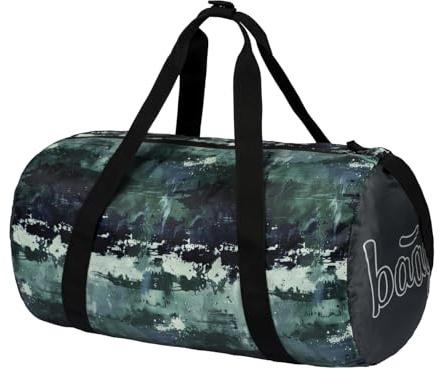 Baagl Sac de sport pour enfants, filles, garçons, adolescents - Compact et pliable - Sac de voyage Hoop - Sac pour le sport, le football, le ballet, l'école et les loisirs - Sac de natation - 22 l