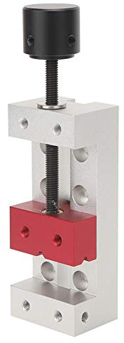 50mm Mini morsetto alluminio - Alberatura meccanica per banco da lavoro, macchina da tornio, morsa per gioielli e orologi, strumento da lavoro manuale adatto alla scultura e intaglio