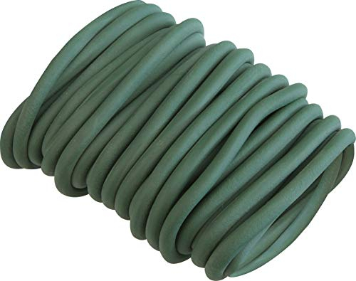 Windhager Filo da Giardino con Guaina in Gomma, Filo gommato, Filo per Piante, Filo Avvolgente, Filo per Fiori, 5 m, Verde