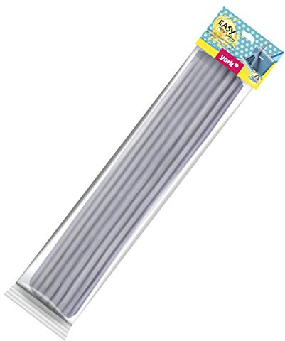 York Schwammvorrat für Wischmopp Easy Saugfähiger PVA-Schwamm Den Boden Waschen, ohne Sich die Hände nass und Schmutzig zu Machen Es Nimmt Flüssigkeiten Perfekt auf und Sammelt Schmutz, Grau