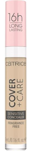 Catrice Cover + Care Sensitive Concealer, Abdeckstift, Nr. 002N, nude, Anti-Pickel, beruhigend, aufhellend, pflegend, Haut, langanhaltend, natürlich, vegan, ölfrei, wasserfest (5ml)