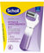 Scholl Velvet 2in1 Leviga e Ammorbidisce, Sistema di Pedicure Elettronico per Levigare i Piedi Testine Interscambiabili a Doppia Azione, Rimuove e Ammorbidisce la Pelle con Calli e Talloni Screpolati