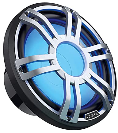 HMS 12 S4-LD-G 12 SUBWOOFER Sport Marine 4 Ohm Grigio RGB LED