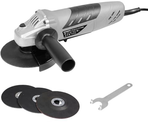 Meuleuse 125mm 900W + 3 disques à tronçonner