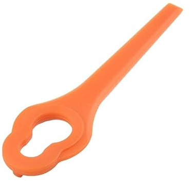 10Pcs Mäher Klingen for Aldi for Ferrex WEIT 20-1 20V/40V Cordless Gras Strimmer 9,5x2,8 cm Rasenmäher String Trimmer Teile Zubehör