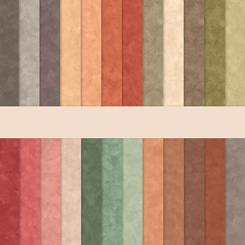 MerwDeeyt Scrapbook Papier Buntes Scrapbook Bastelpapier mit Muster (A)