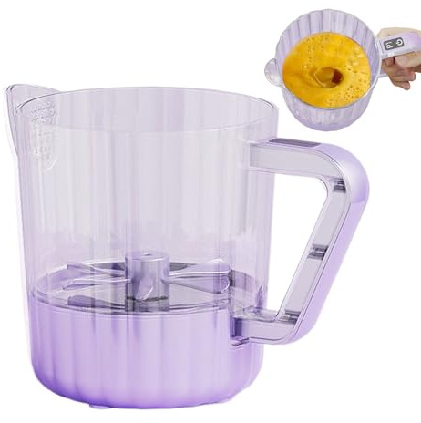 Yaztauho Taza Mezcladora Eléctrica - De Arroz Compacta | Herramienta de Cocina para Batir y Lavar Arroz para Apartamento Casa de Campo Restaurante Encimera