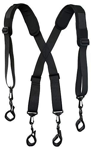 YYST Men Paddded Adjustable Tool Belt Suspender Duty Belt Suspender Tactical Duty Belt Harness