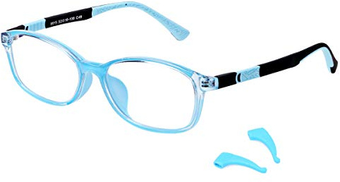 DUCO Blue Light Glasses for Kids Boys Girls Blue Ray Blocking Glasses Cute Computer Gaming TV Glasses for Children K015