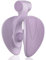 LeapBeast Hip Trainer Beckenbodenmuskeltrainer, Trainingsgerät für Weibliches Gesäß, Gesäß Korrektur Werkzeug für Postpartum Korrektur Gesäß Beinarm Brust ​Arm und Beintrainer (Violett Stärke7kg)