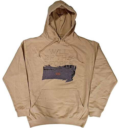 MUSE Kapuzenpullover Will of The People Band Logo Nue offiziell Unisex Sand L