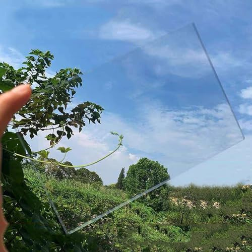Polycarbonate Sheets Clear Acrylic Plastic Sheet - 2mm,3mm,4mm,5mm Thick,UV Protected,Glass Replacement Panels,for Shed Windows Roofing Greenhouse Canopy Carport,Custom (23.62x39.37in,2mm)