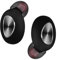 Vinabo Tapones Para Los Oídos con CancelacióN de Ruido, Protección Auditiva de Silicona Reutilizable, SNR 32 dB, Ideal para Dormir, Concentración y Sensibilidad al Ruido - Negro, XS/S/M/L