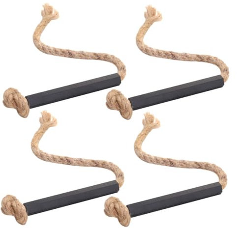 HEMOTON 4pièces Corde Allume-feu pour Extérieur Outil Allumage De Feu Corde à Feu Pratique Et Multi-usages