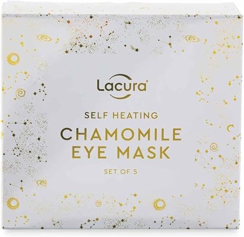 AIdi-Lacura Self Heating - Chamomile Eye Mask | Set of 5 [IMPERFECT BOX]
