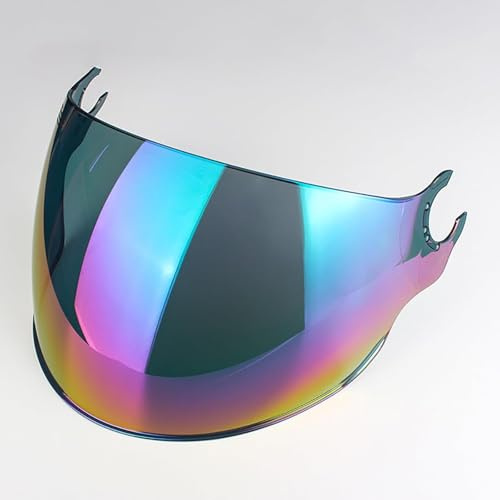 Yofab Motorcycle Helmet Visor Replacement for LS2 OF562, Full Face Helmet Shield, Anti‑Scratch & Windproof Motorcycle Helmet Lens for Cycling or Touring,E Ordinary Multicolored