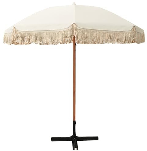 Tragbarer 1,8 m Strandschirm mit Sockel, UV 50+, Outdoor-Gartenschirm, wasserdicht, Terrassenschirm für Pool, Hotel, Hinterhof, Sonnenschutz, leichtes Design