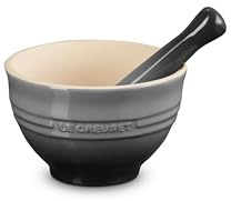 Le Creuset Mörser aus Steinzeug, 360 g, 300 ml, Flint, 81209304440003