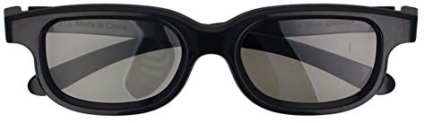 Othmro Lot de 10 Lunettes de Style 3D Durables Lunettes de Visionnement 3D Lunettes de Jeu de Film 3D Gris-Gris Lunettes 3D Cadre Lentille en Résine Blanche pour 3D TV Cinéma Films à la Maison