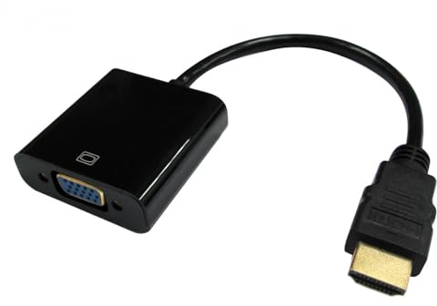 DLH - MOBILE ACCESSORIES Adaptateur HDMI Male vers VGA Femelle avec Port Audio