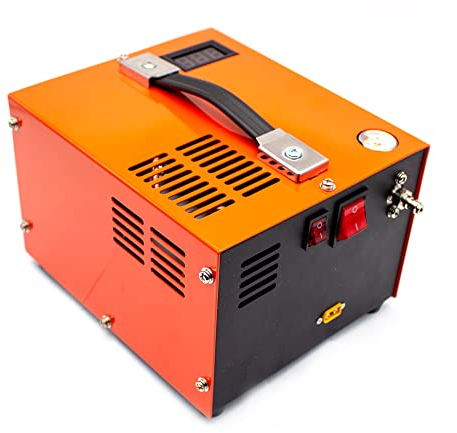 Toplionace 300W Luftkompressor Pumpe, Luftgewehr Autopumpe Kompressor Hochdruck 300Bar 30Mpa 4500Psi Luftkühlung Tauchpumpe (12V)