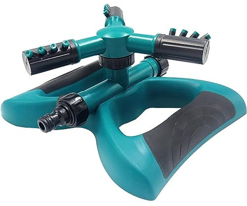 360° Rotation Auto Irrigation Water Sprinkler, Garden Lawn Sprinkler Patio, Garden Sprinkler System for Lawn and Yard Large Area