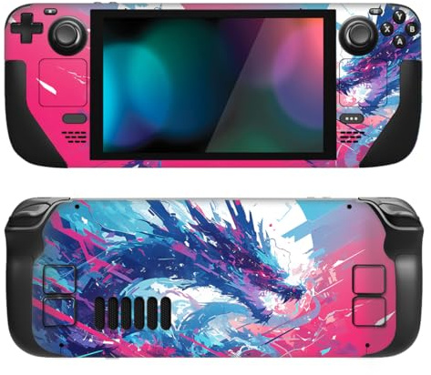 PlayVital Full Set Schutz Skin Decal für Steam Deck, Schutzfolie Sticker
