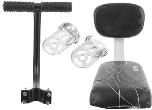 Anneome 1satz Für Fahrradsitz Mit Rückenlehne Und Armlehnen Komfortable Sitzpolsterung Für Mountainbikes Geeignet Für Erwachsene Einfach Zu Montieren Langlebige Materialien