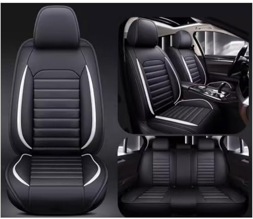 SRTMIRJJ Auto Sitzbezüge Sets für Hyundai Tucson SUV 2020-2024, Leder Wasserdicht Autositzbezüge Full Set, Vorne und Hinten Sitzschoner Innenraum Zubehör,C