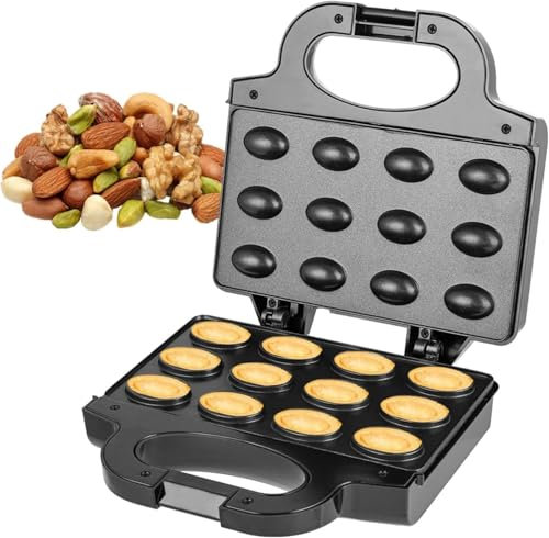 Genérico Máquina Eléctrica para Desayunos - con Placas Antiadherentes, Hacedor de Muffins, Sandwichera, Plancha para Pancakes y Control de Temperatura Ajustable - 750W