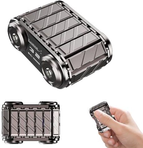 OBEST Tank Roller Fidget Slider Spielzeug,EDC Stressabbau Spielzeug,ADHD Magnetic Fidget Slider,Tragbares Fingerspitzen-Schiebespielzeug