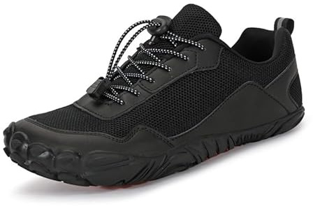 SWZEC Barefoot EasyFoot™ - Calzado Saludable y Natural (44,Negro)