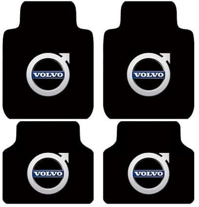 ZAPORA 4 Stück Auto Fußmatten, für Volvo C30 2006-2013 Fussmatten Wasserdicht Anti Rutsch Anpassen Teppich Matten zubehör