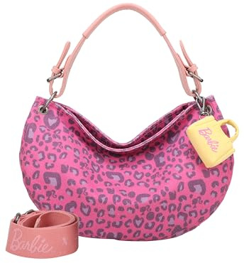 Fritzi aus Preußen sac à épaule bandoulière Bitzi11 Leo Silhouette Limited Barbie Hobo Bag Leo Fuchsia rose