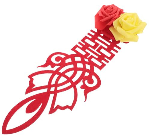 Luxshiny Decorazioni Auto Matrimonio Fiori Artificiali per Cerimonia